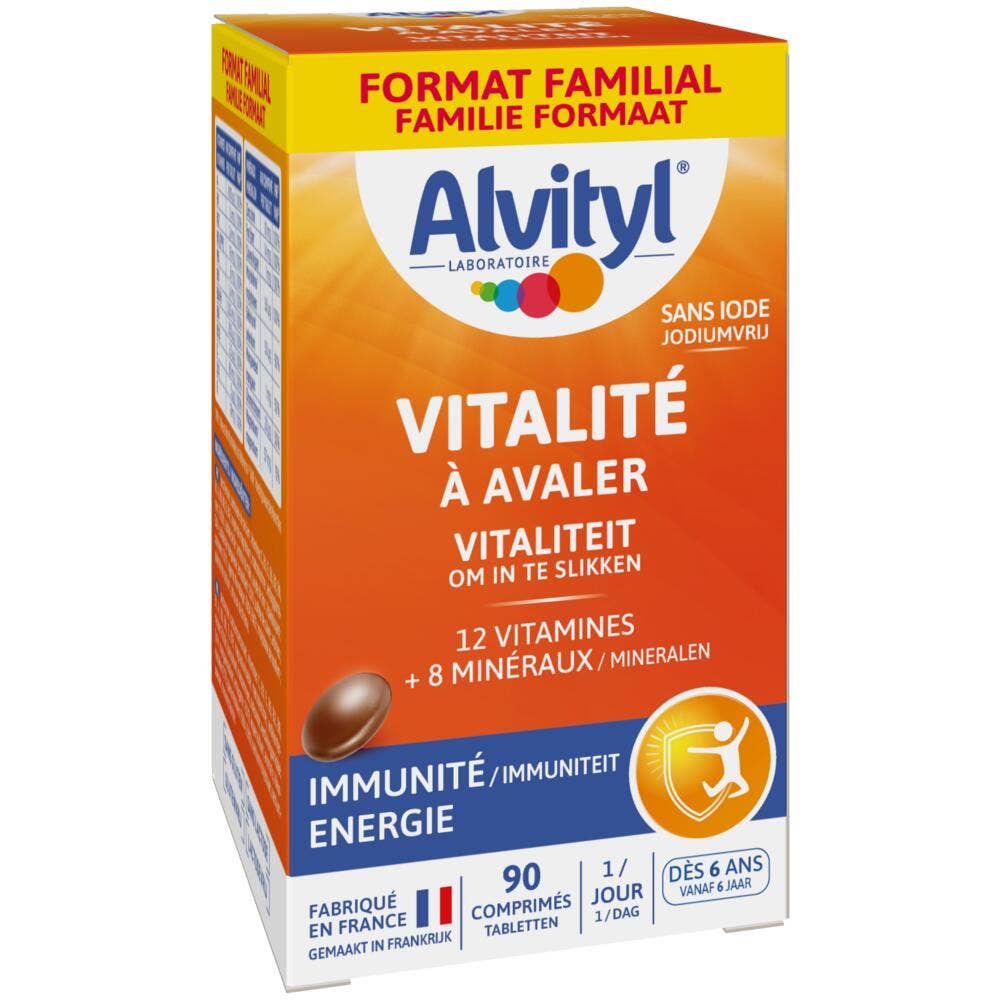 Alvityl Vitalidad sabor Chocolat 90 comprimidos