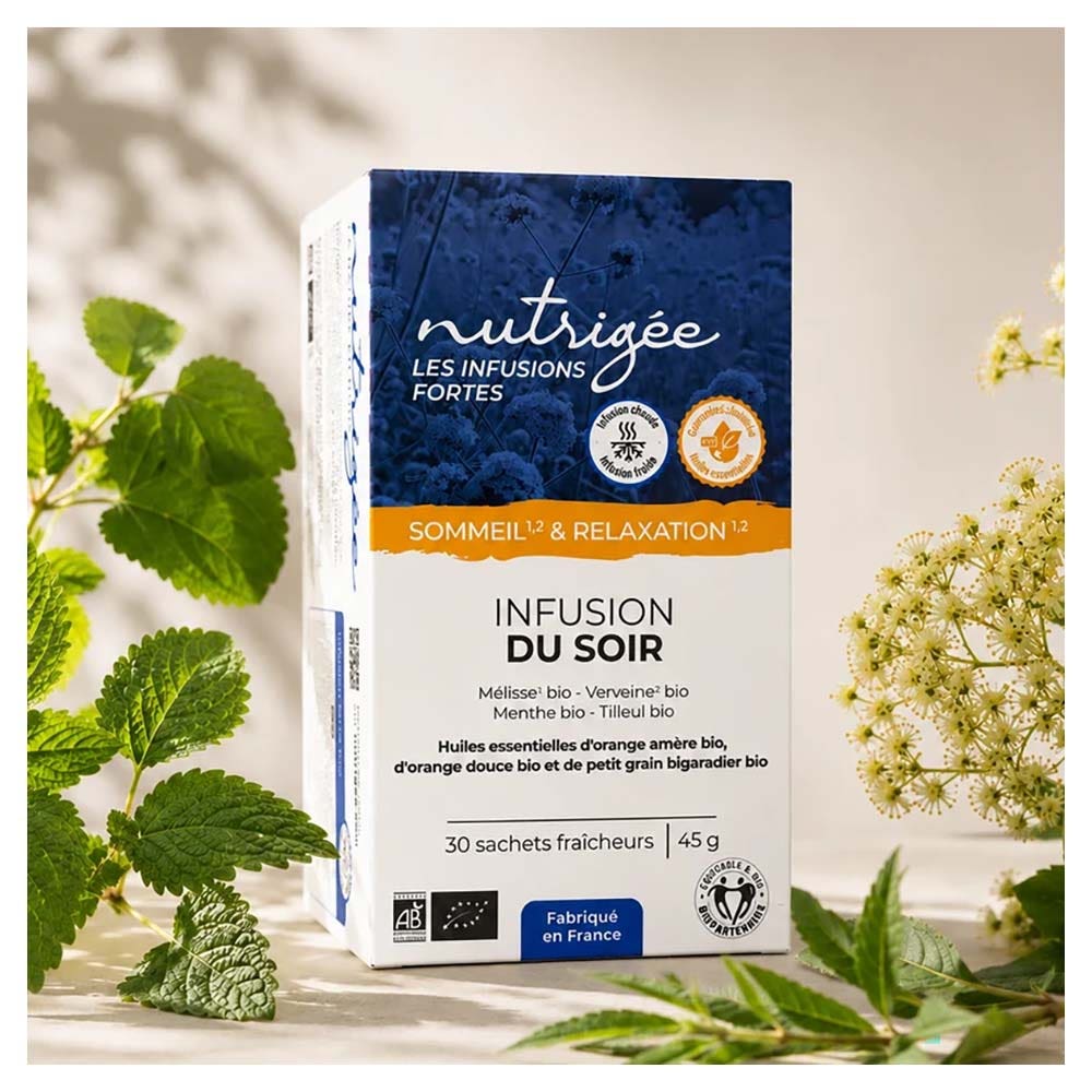Nutrigée Infusión bio para la noche 30 Bolsitas