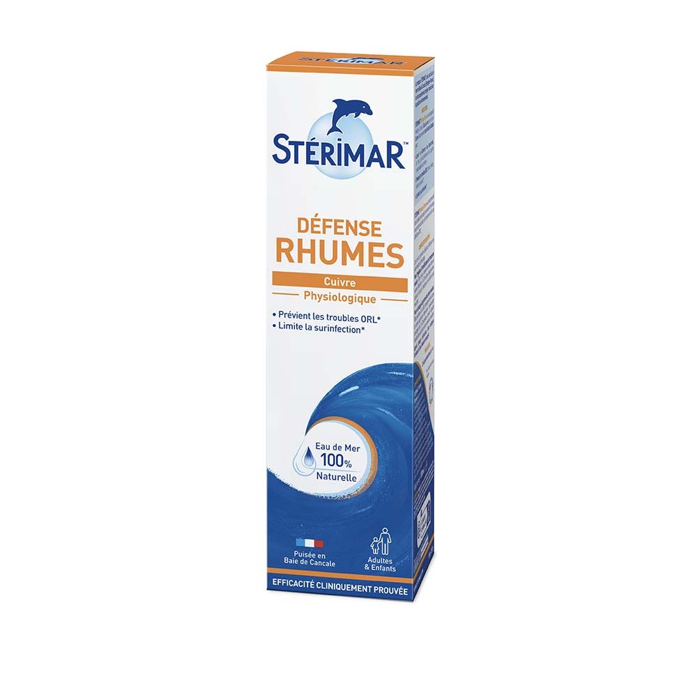Sterimar Spray nasal para resfriados cobre 100 ml