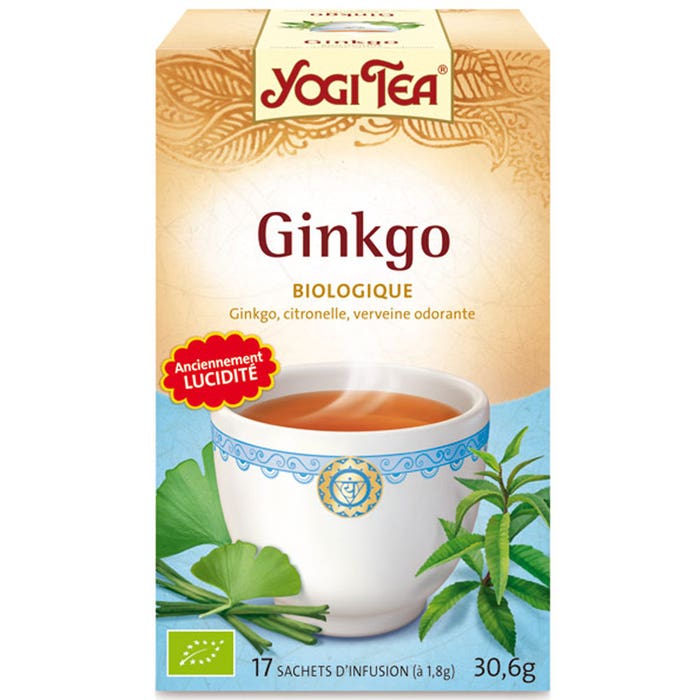 Infusion Ginkgo 17 Bolsitas Yogi Tea