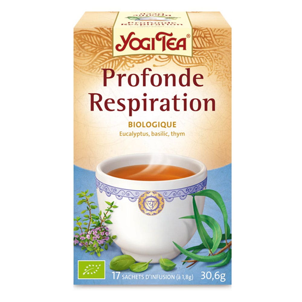 Yogi Tea Respiración Profunda 17 bolsitas