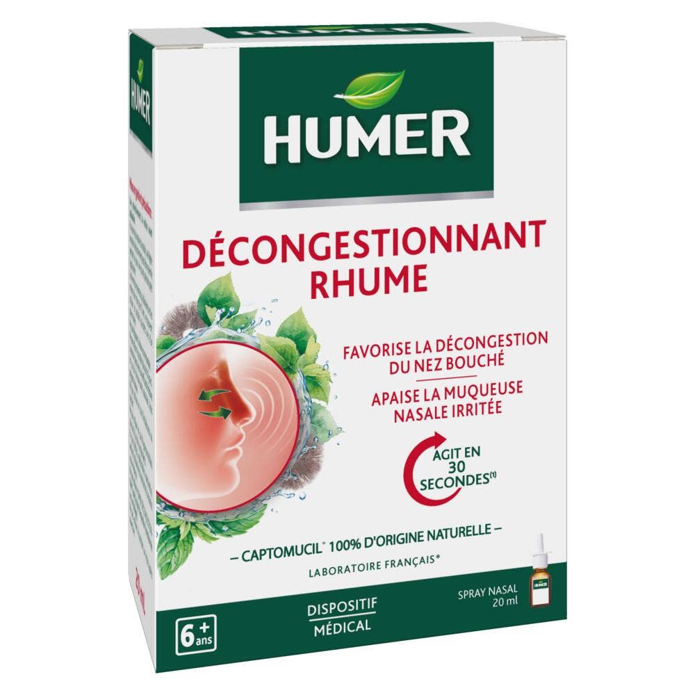 Humer Descongestionante Nasal Resfriados 20ml