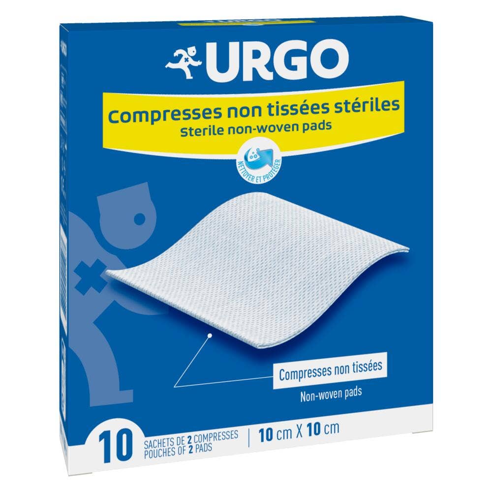 Urgo Compresas estériles no tejidas 10cmx10cm Caja de 10