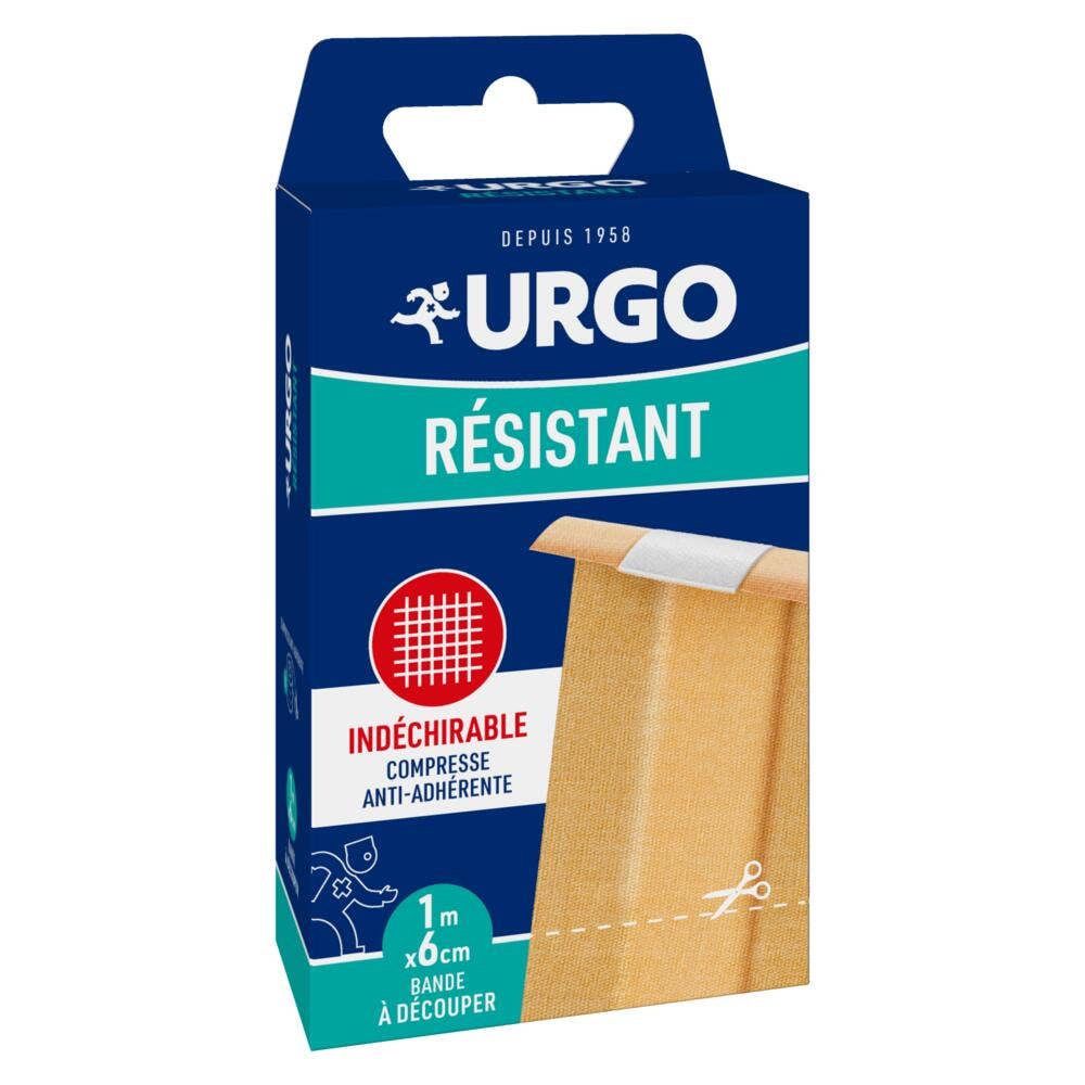 Urgo Bandas de tejido resistente 1mx6cm