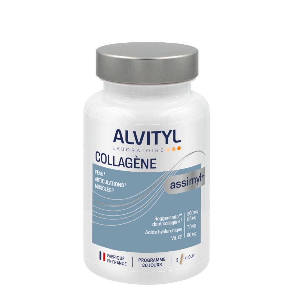 Alvityl Assimyl+ Collagène para articulaciones y músculos 60 cápsulas