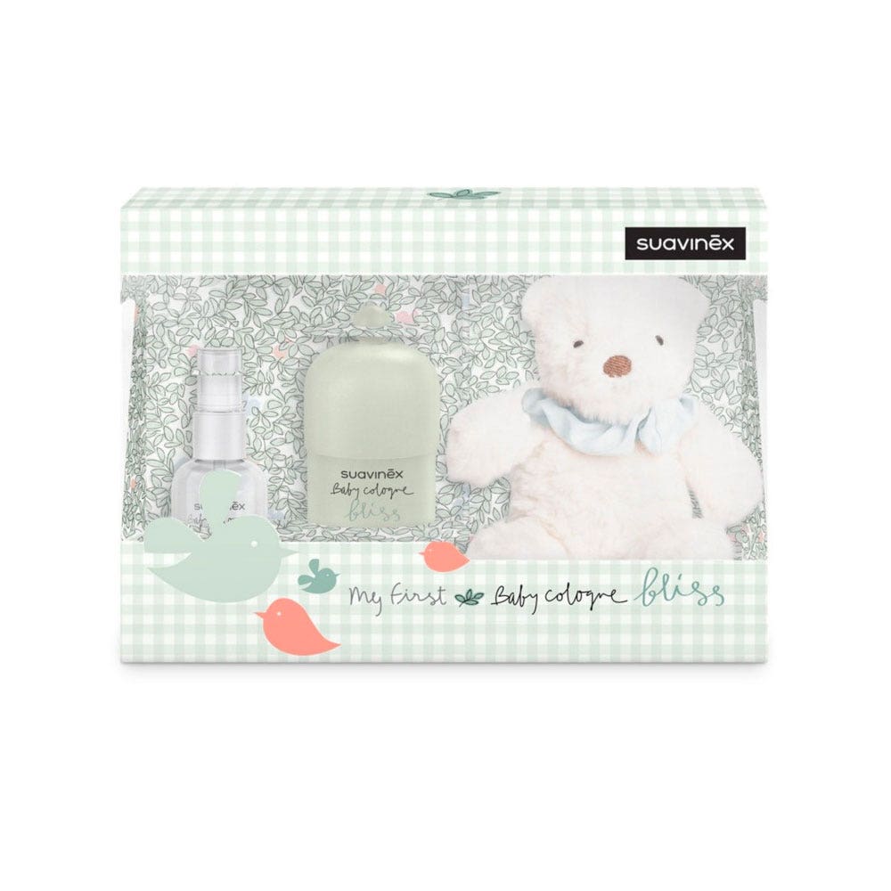 Suavinex Baby Colonia Pack de agua perfumada Bliss + peluche
