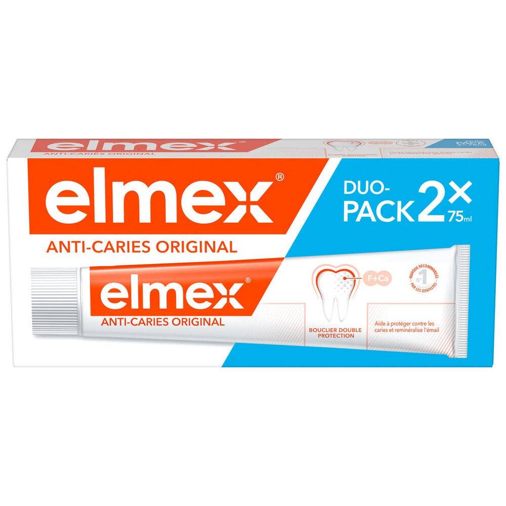 Elmex Anticaries Dentífrico 2x75ml