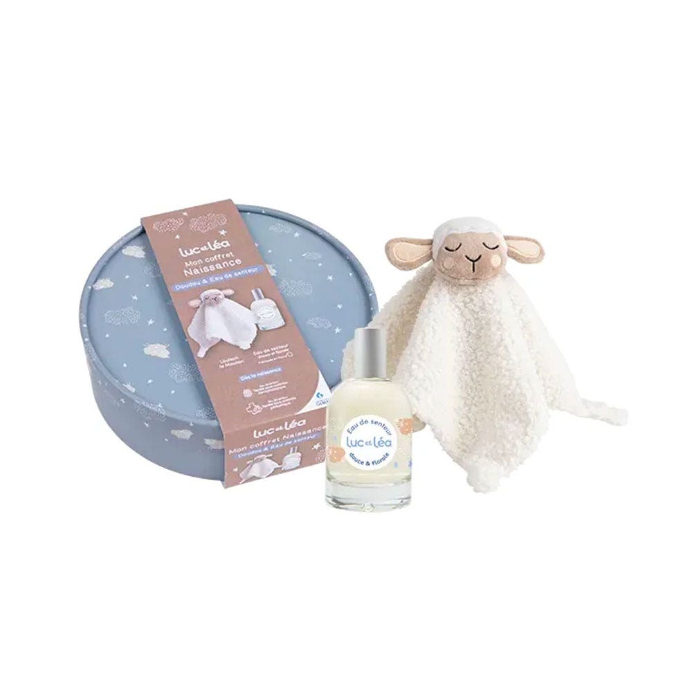 Luc Et Lea Cofre de agua perfumada y peluche de apego desde el nacimiento 50 ml