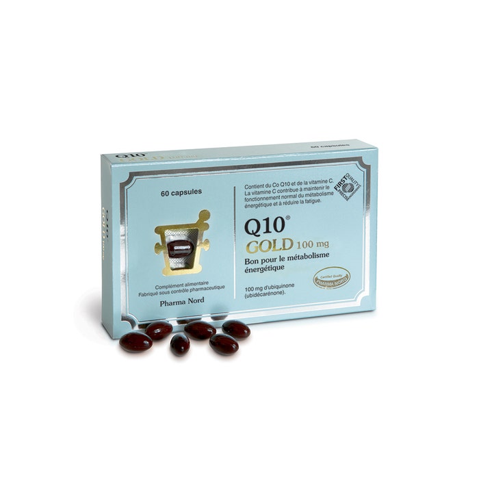 Q10 Gold metabolismo energético 60 cápsulas 100mg Pharma Nord