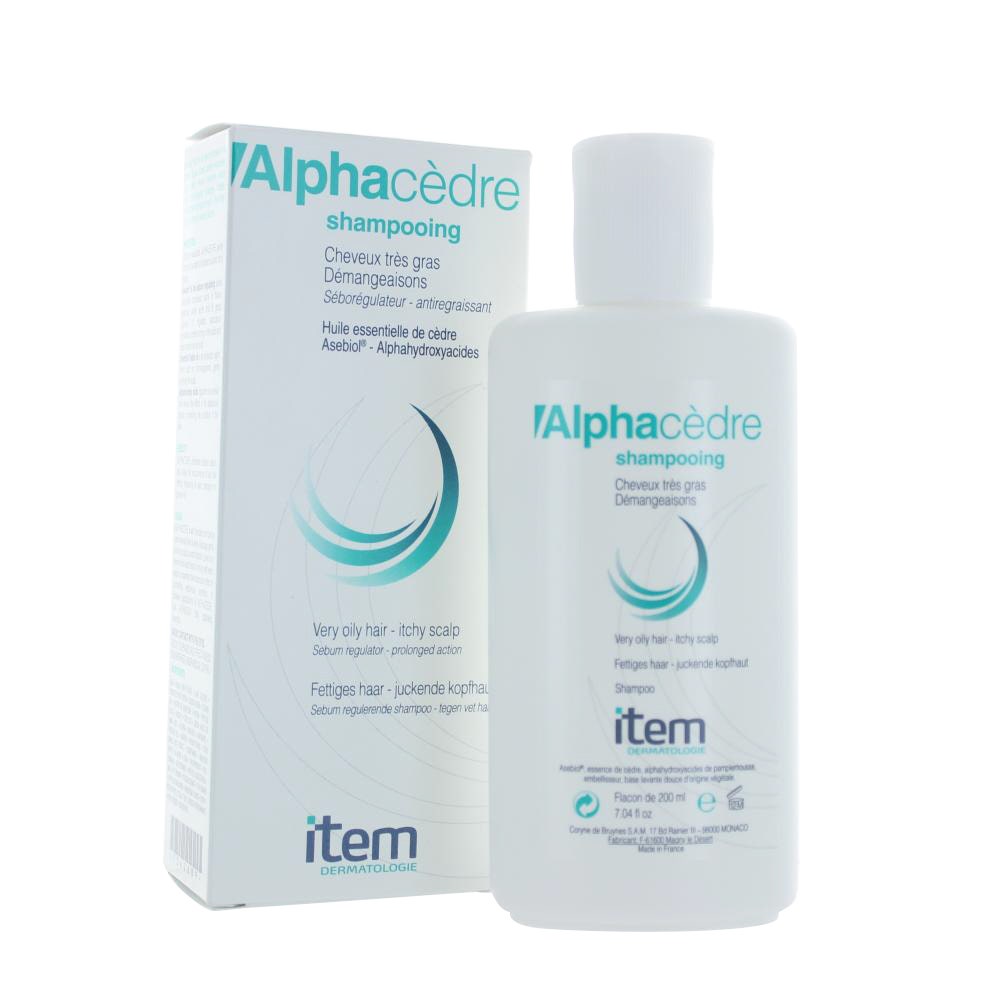 Item Dermatologie Champú cabellos muy grasos Alpha Cedre 200 ml