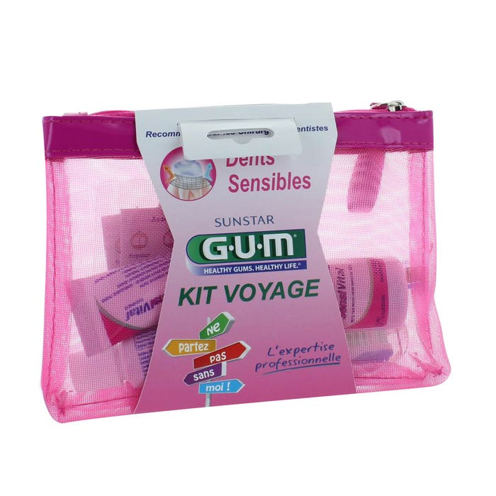 Kit de viaje para dientes sensibles Gum