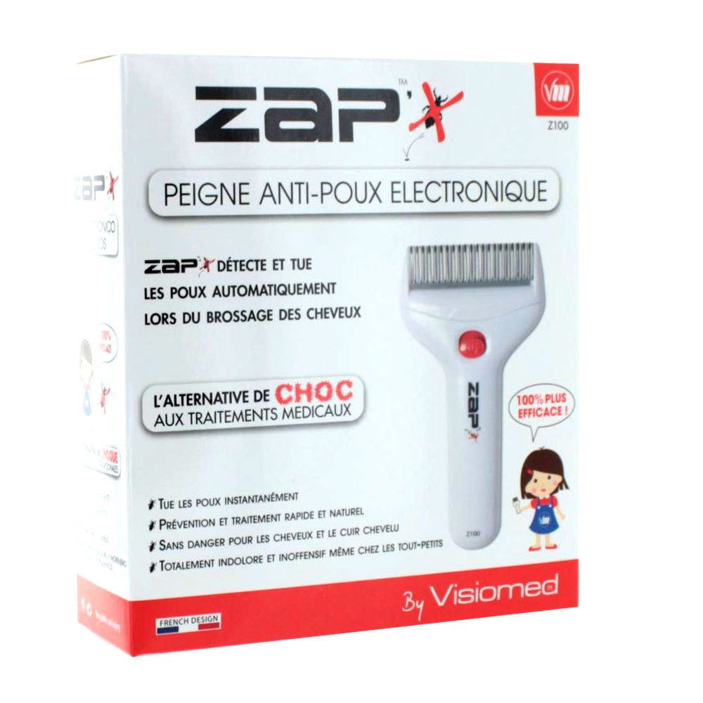 Visiomed Peine Antipiojos Electrico Zap Z100