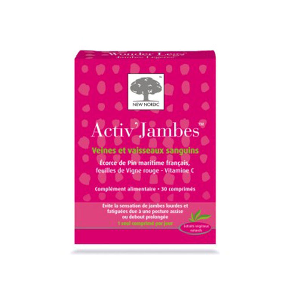 New Nordic Activ Piernas 30 Comprimidos 30 Comprimes