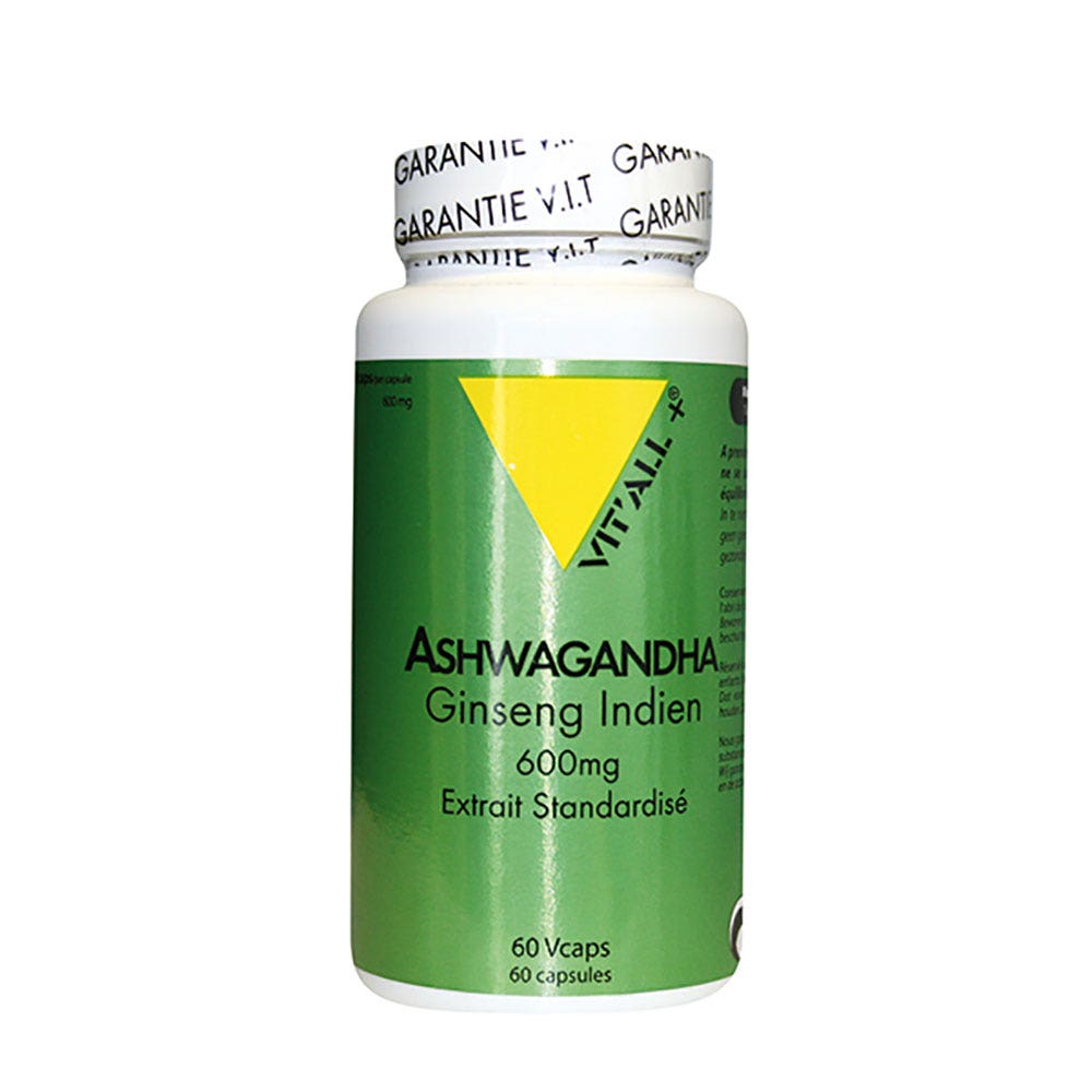 Ashwagandha 600 mg 60 comprimidos Vit'All+