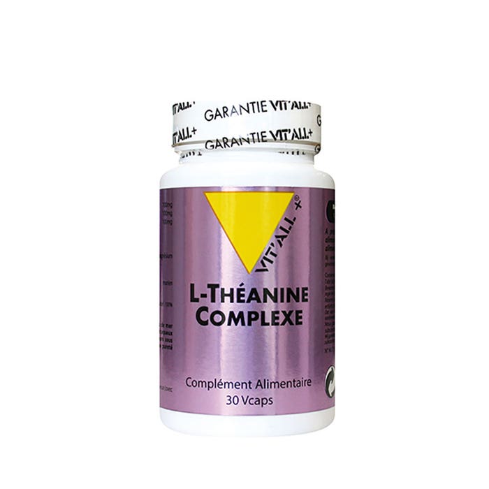 Vit'All+ Complejo de L-teanina 30 Comprimidos