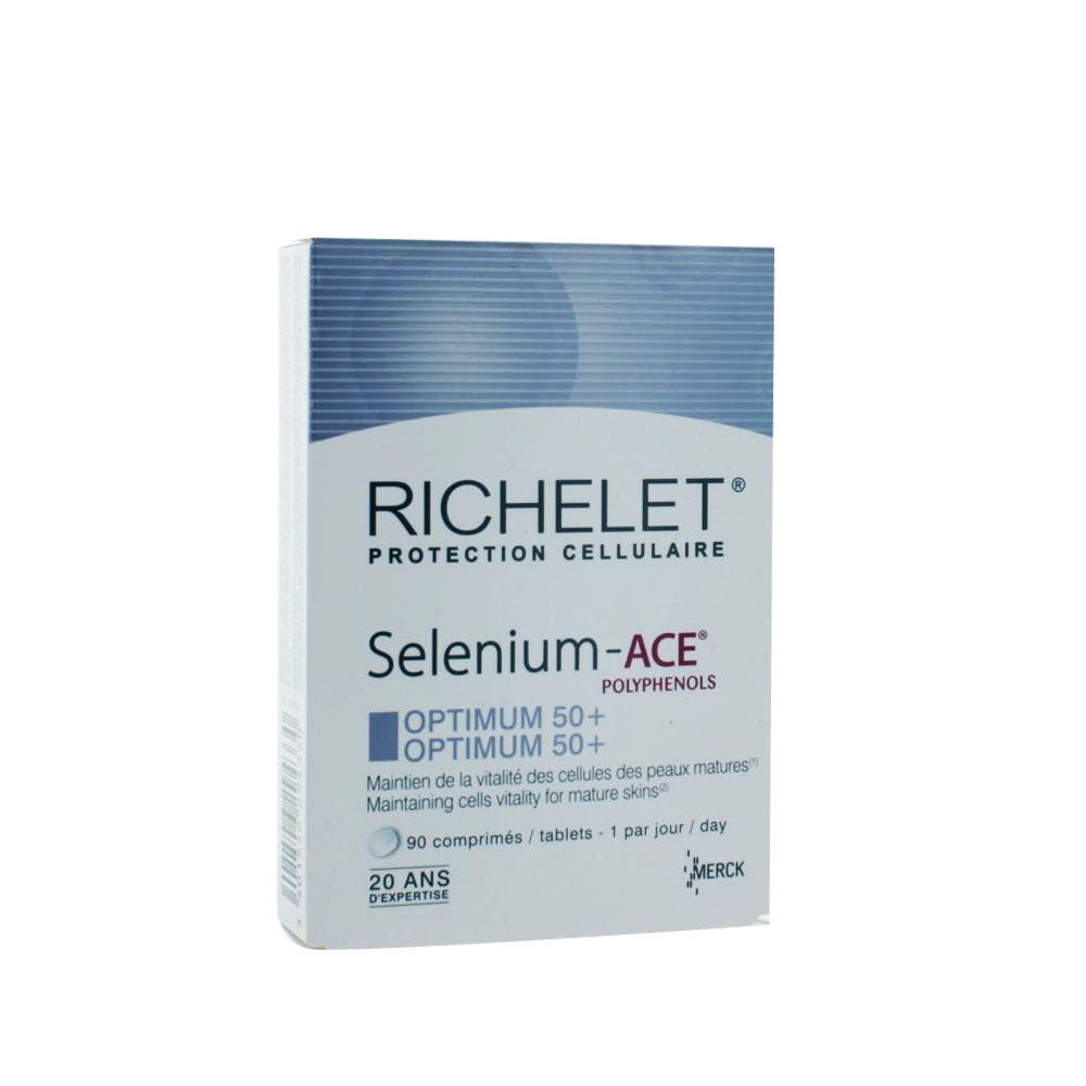 Richelet Selenium Ace Optimum 50+ Caja 90 Comprimidos 90 Comprimés