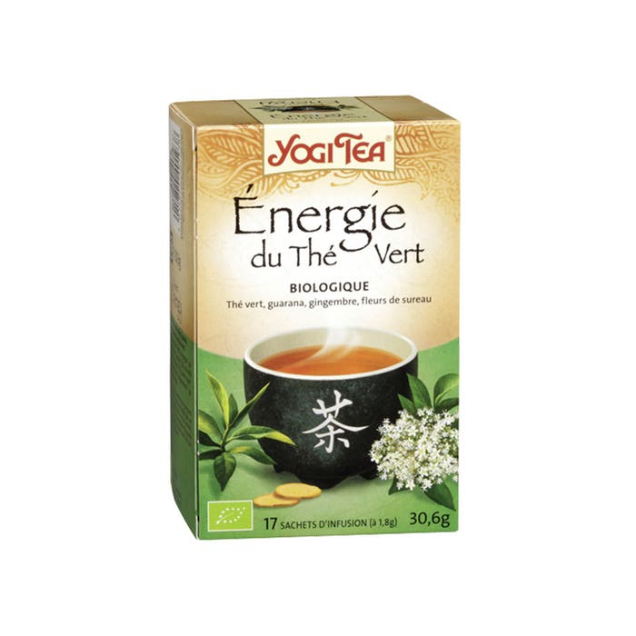 Energia Del Te Verde 17 Sobres Yogi Tea