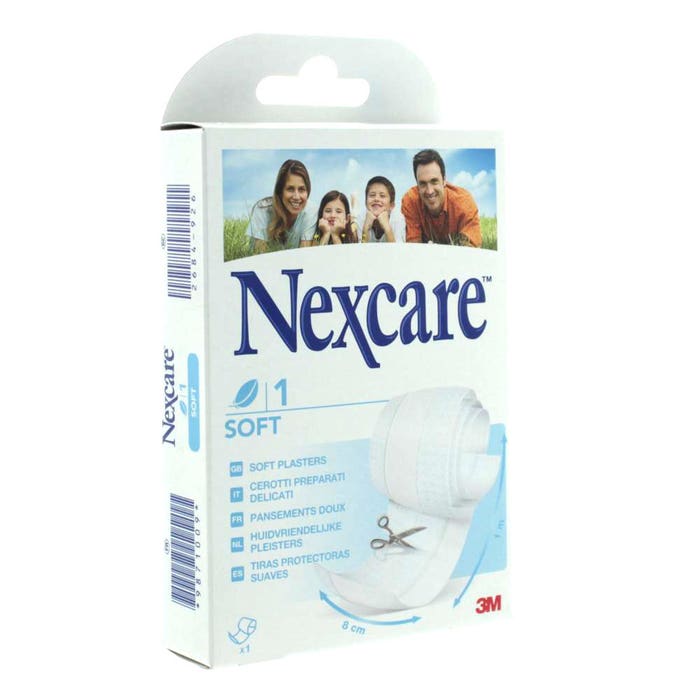 Sensitive & Soft Bandas Decouper 8cmx1m Nexcare Nexcare
