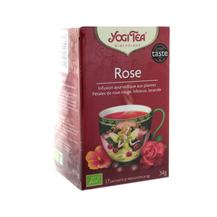 Rosa 17 Bolsitas Yogi Tea