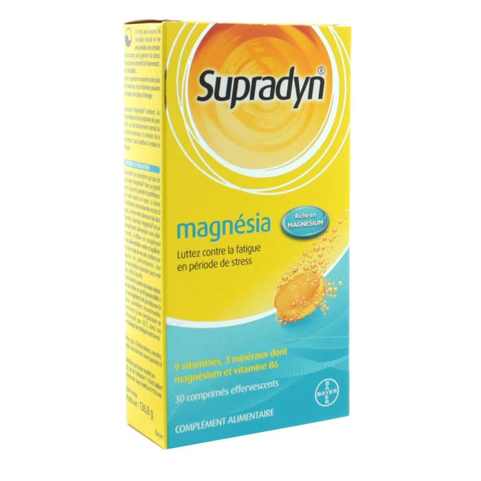 Supradyn Magnesia Efervescente 30 Comprimidos