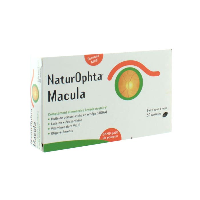 Naturophta Macula 30 Capsulas + 30 Gelulas Horus Pharma