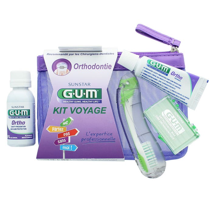 Kit de viaje para ortodoncia Gum