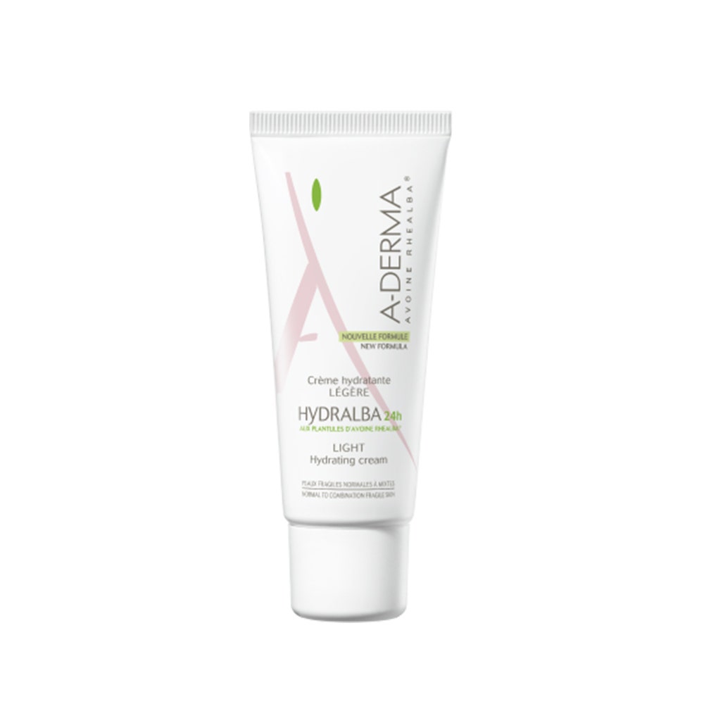 A-Derma Hydralba Crema hidratante ligera 24h 40ml