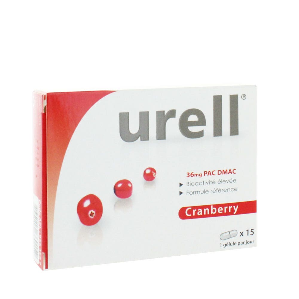 Urell Arandano Rojo 36mg PAC 15 Gélules