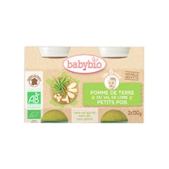 Babybio Potitos De Verduras Bio A Partir De 6 Meses 2x130g