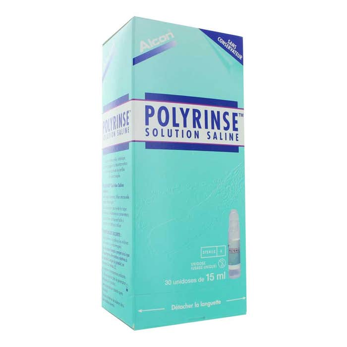 Polyrinse Solución Estéril 30 Dosis De 15 ml Alcon