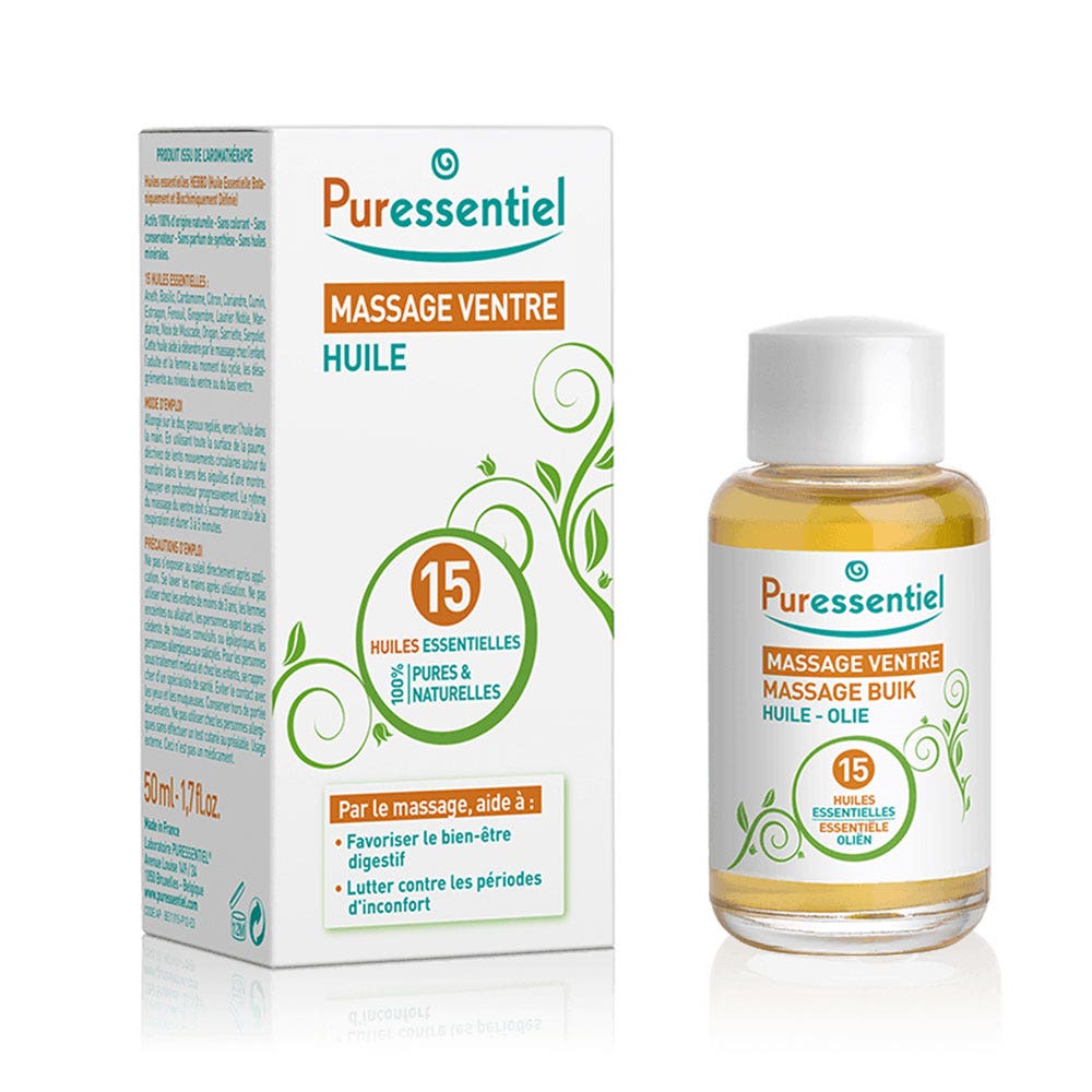 Puressentiel Bienestar Masaje Vientre 15 Aceites Esenciales 50ml