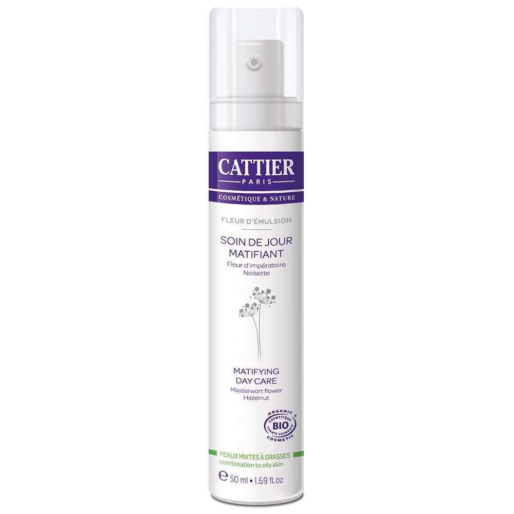 Cattier Tratamiento De Dia Matificante Pieles Mixtas A Grasas Bio 50ml