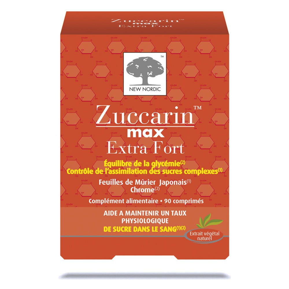 New Nordic Zuccarina Extra Fuerte 90 Comprimidos