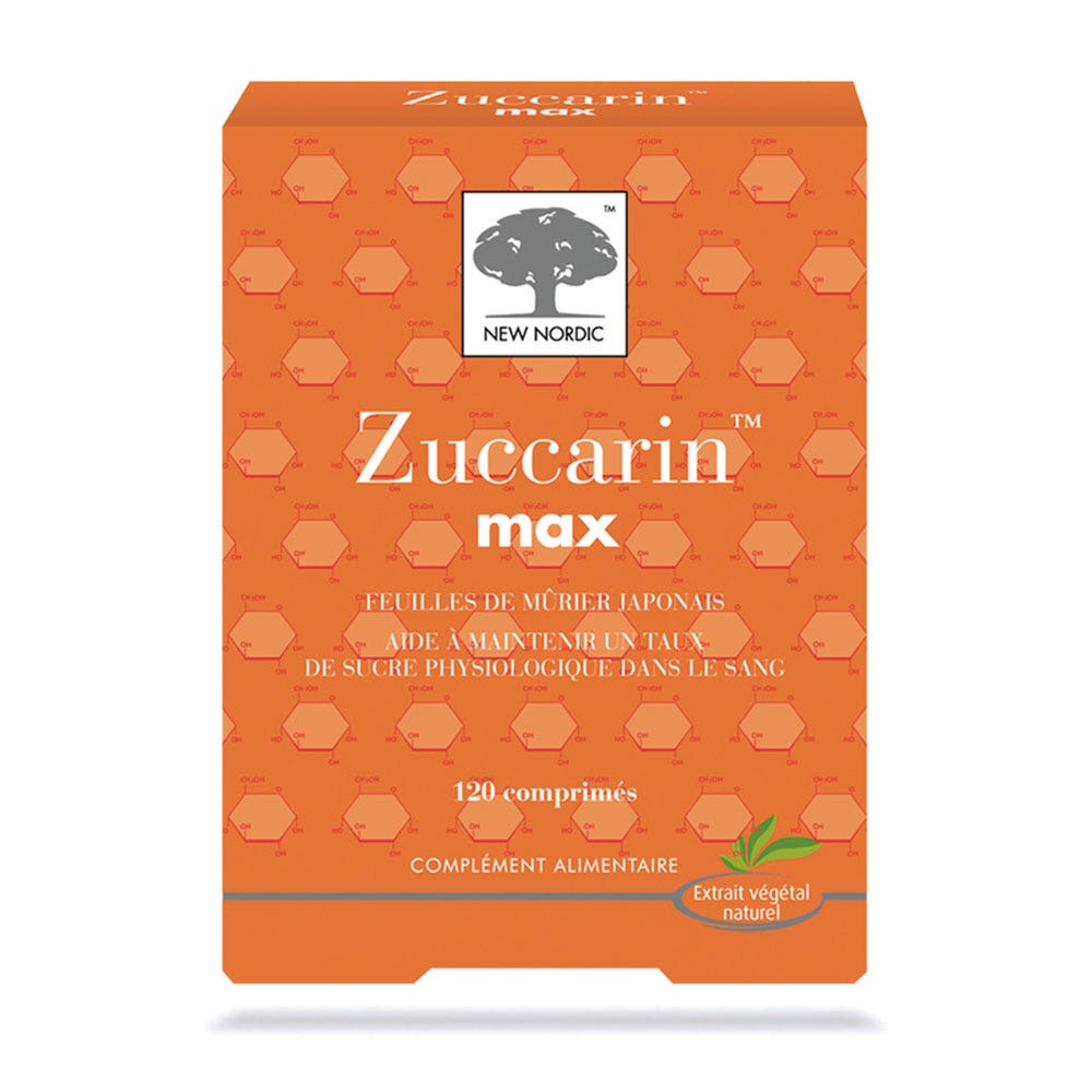 New Nordic Zuccarina Maxi 120 comprimidos