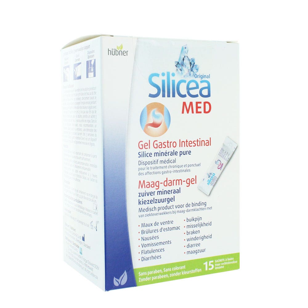 Silicea Gel Gastrointestinal 15 bolsitas de bebida Easypara