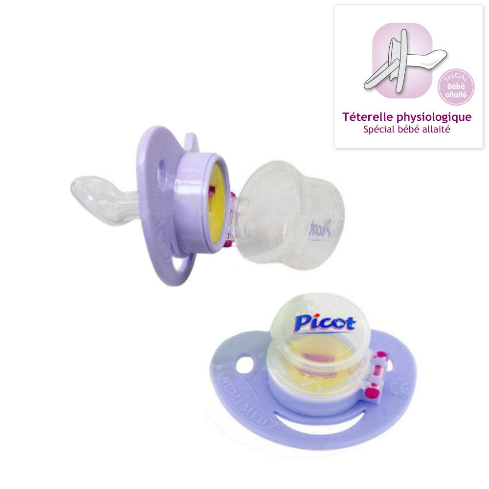 Picot Chupete Dosificador Anatomico De Silicona 0 - 6 Meses