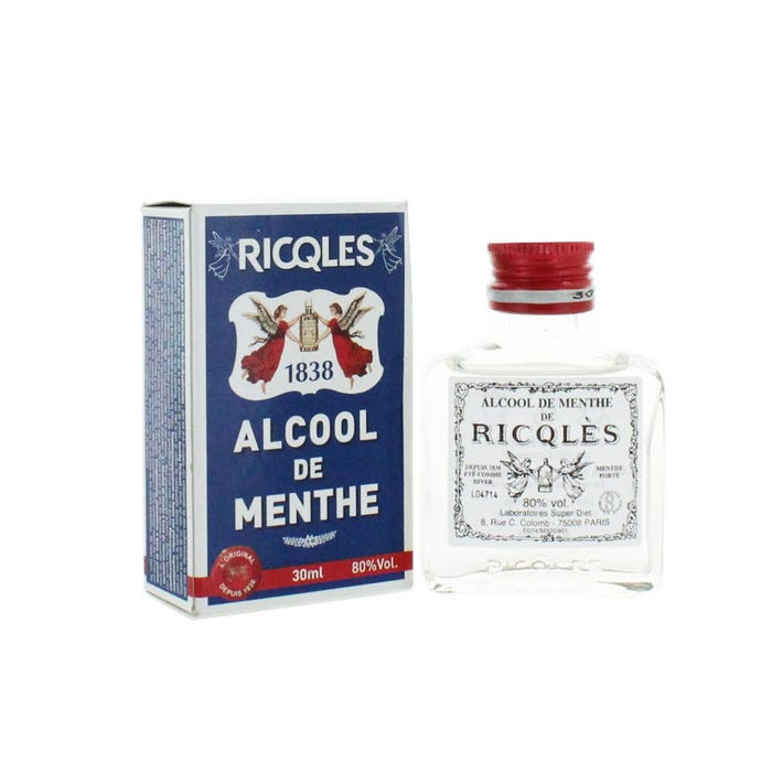 Alcohol De Menta - 30ml Ricqles