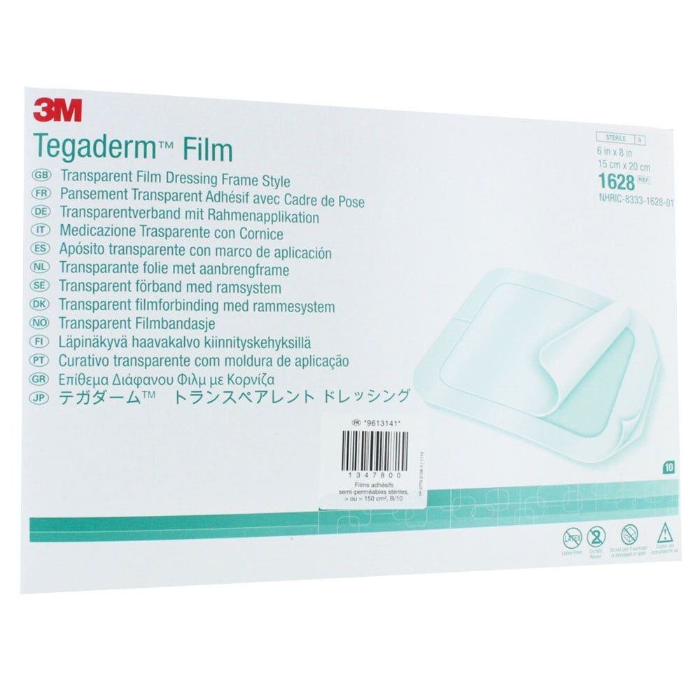 3M Tegaderm Vendas adhesivas 15 cm x 20 cm 10 unidades