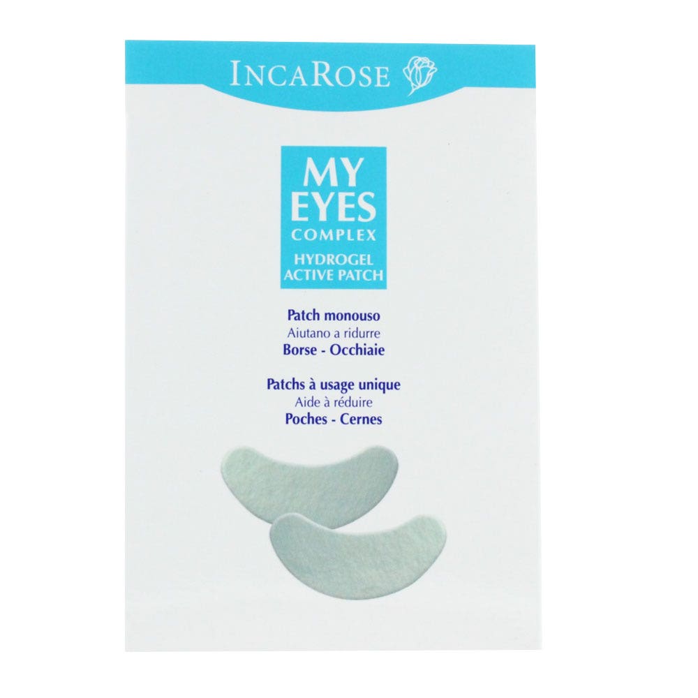 Incarose My Eyes Active Parches de un solo uso X2