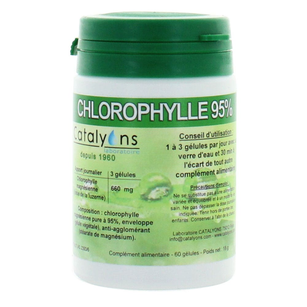 Catalyons Magnesio Clorofílico 60 Cápsulas