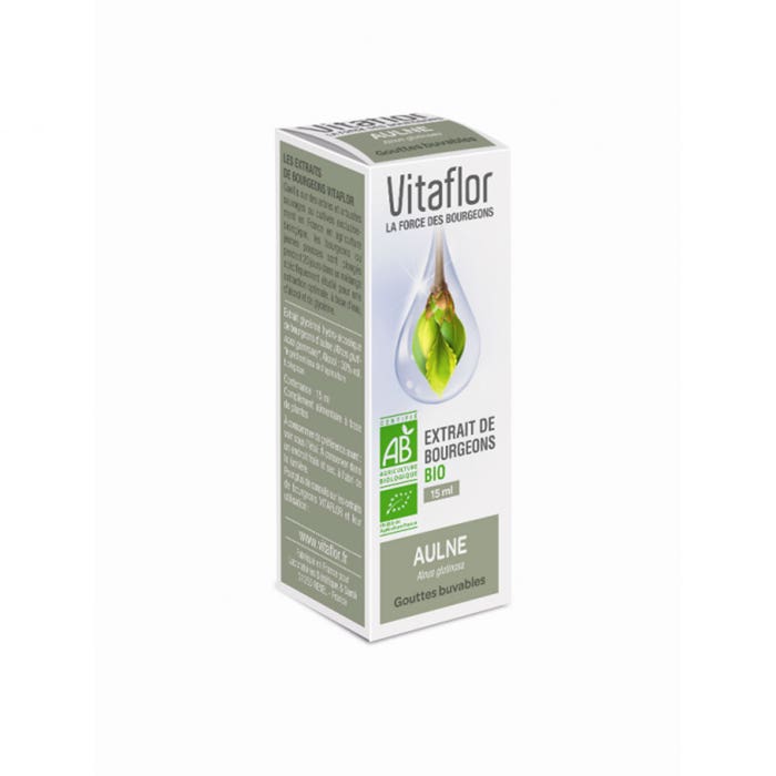 Extracto orgánico de brotes de aliso 15 ml Vitaflor