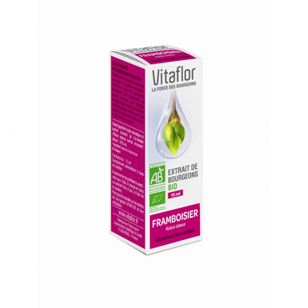 Vitaflor Extracto de yema de frambuesa bio 15 ml