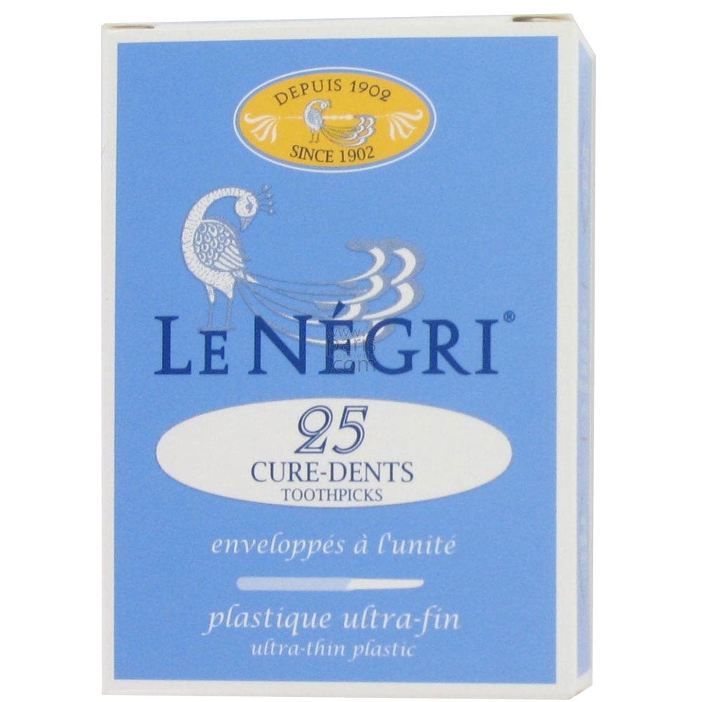 Le Negri Paquetes de palillos de plástico X25
