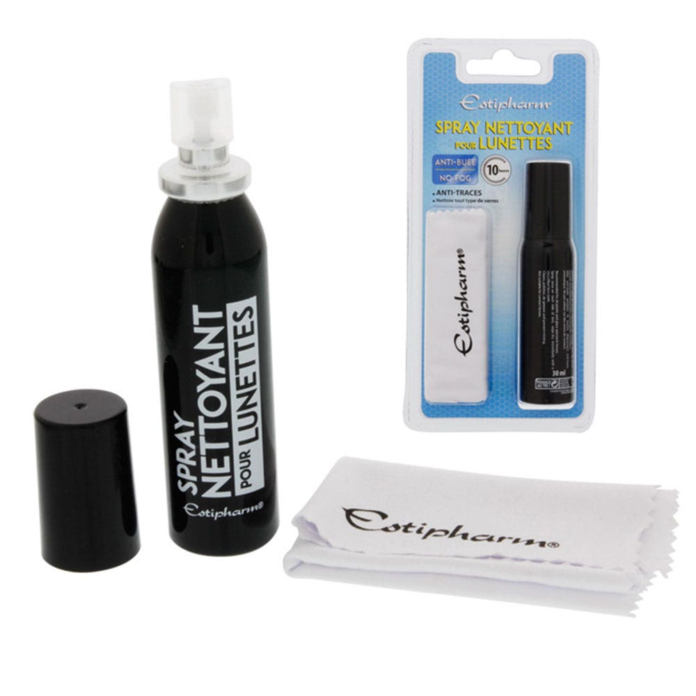 Estipharm Spray limpiador y bayeta Antivaho
