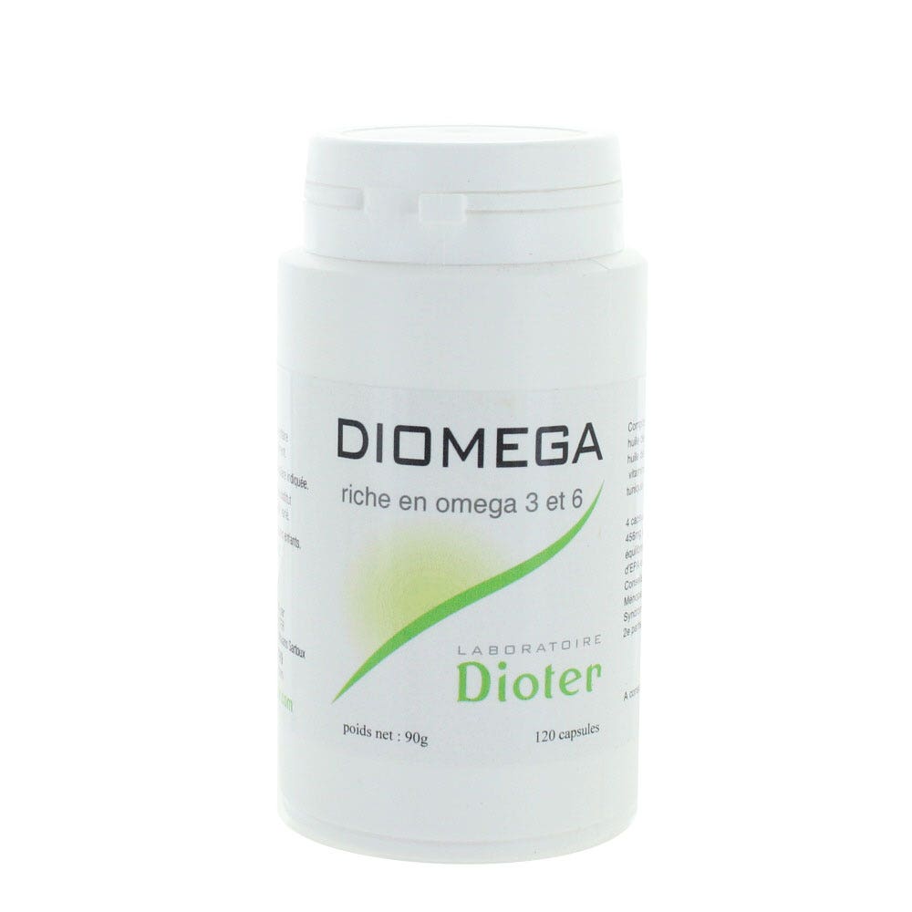 Dioter Diomega 120 Cápsulas 120 Capsules