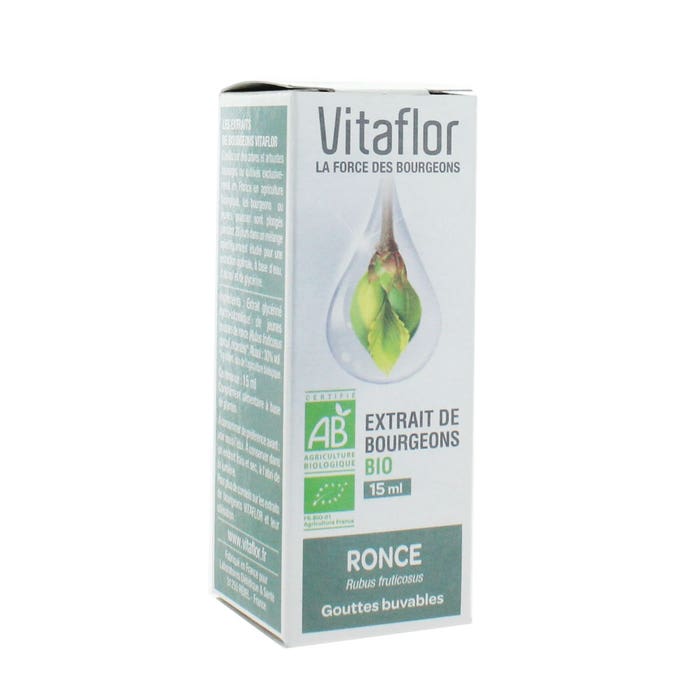 Extracto orgánico de brotes de zarza 15 ml Vitaflor