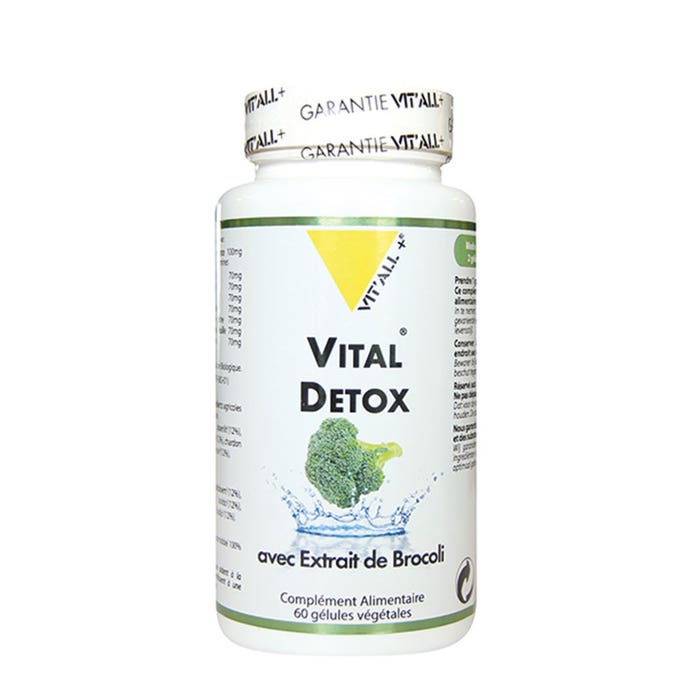 Vit'All+ + Vital Detox 60 Capsulas 60 Gélules