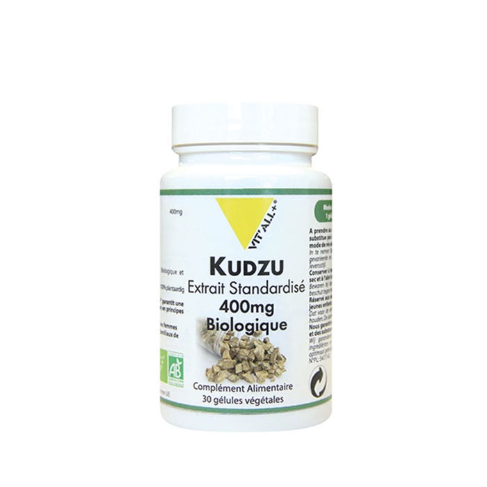 Vit'All+ + Kudzu Extracto Estandarizado 30 Capsulas 400 mg