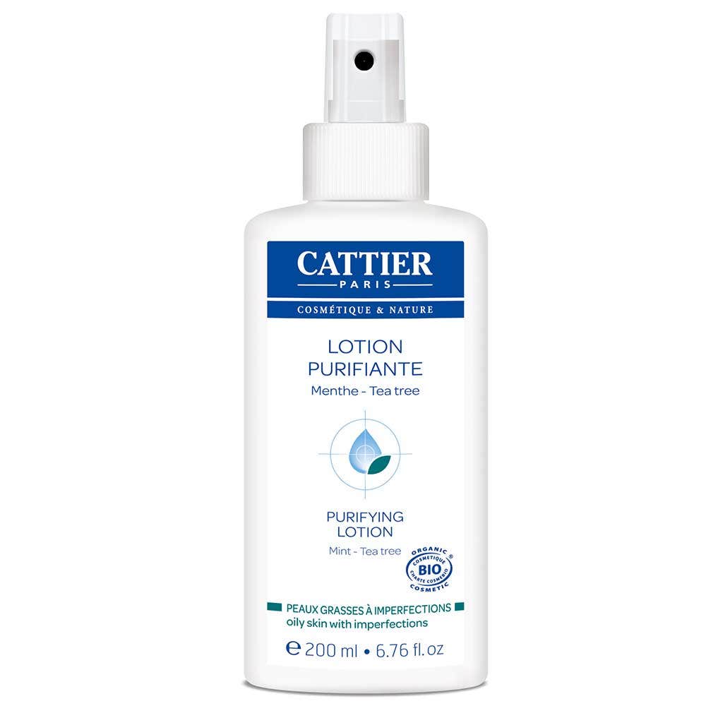 Cattier Locion Purificante Pieles Grasas Con Imperfecciones Bio 200ml