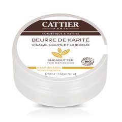 Cattier Beurre De Karite Manteca de karité con miel bio 100g